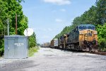 CSX 124 leads M441 (Waycross to Tampa) out of Baldwin Yard 
